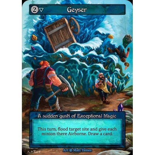 [Water] Geyser [beta-Exceptional]

[Sorcery]