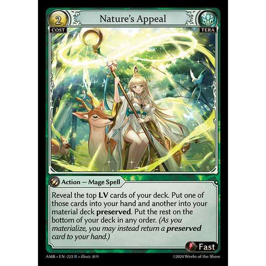 [Tera] Nature's Appeal [AMB223-R]

[Grand Archive TCG]