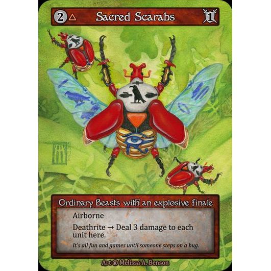 [Fire] Sacred Scarabs [beta-Ordinary]

[Sorcery]