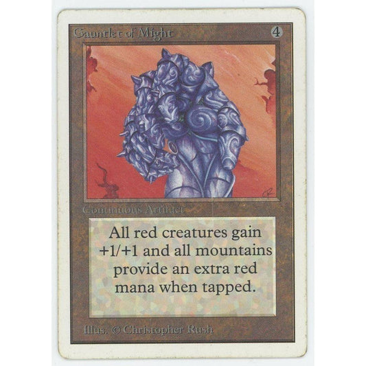 【管理1872】 Gauntlet of Might (R) 2ED [EN]
  Magic: the Gathering

  
    - 状態B