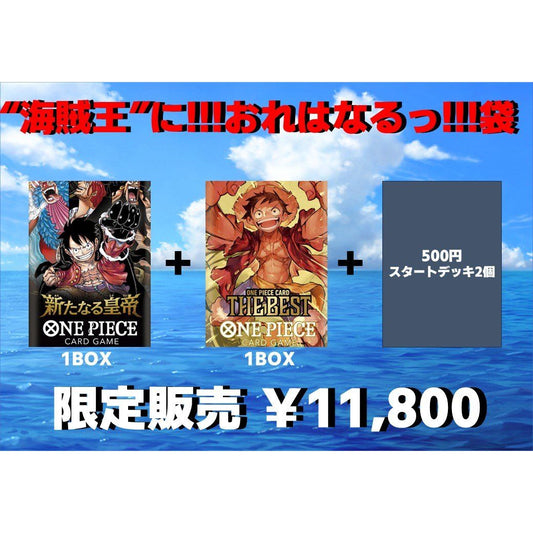 【ONE PIECEカードゲーム】 初心者セット 海賊王におれはなる袋