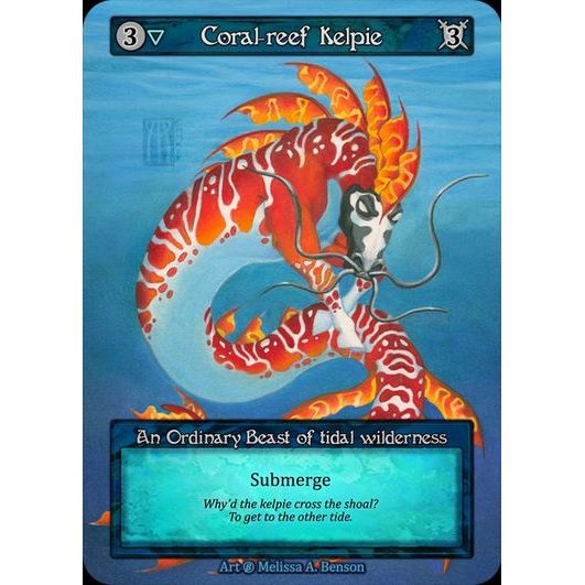 [Water] Coral-Reef Kelpie [beta-Ordinary]

[Sorcery]