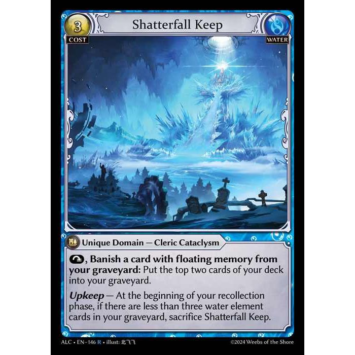 [Alter版] [Water] Shatterfall Keep [ALC146-R]

[Grand Archive TCG]