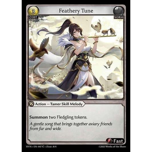 [Norm] Feathery Tune [HVN-047-C][Grand Archive TCG]