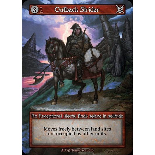 [Fire] Outback Strider [beta-Exceptional]

[Sorcery]