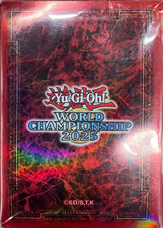【遊戯王】スリーブ WCS2025 赤 100枚 《未開封》