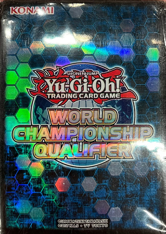 【遊戯王】 スリーブ WCQ2019 青 100枚 《未開封》