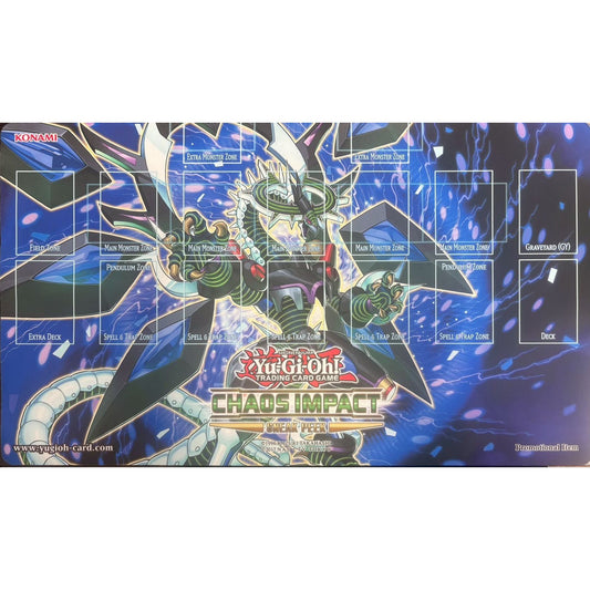 【遊戯王】 プレイマット ファイアウォールドラゴンダークフルード (CHAOS IMPACT) (袋なし)