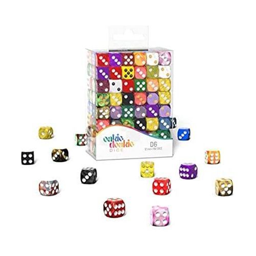 【Oakie Doakie DICE】D6 Dice 12mm 192dice Mixed