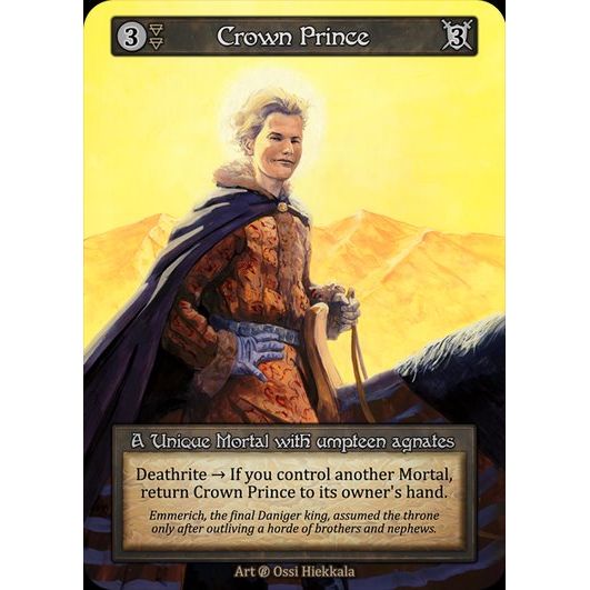 [Earth] Crown Prince [beta-Unique]

[Sorcery]