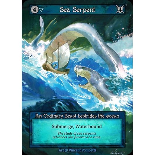 [Water] Sea Serpent [beta-Ordinary]

[Sorcery]