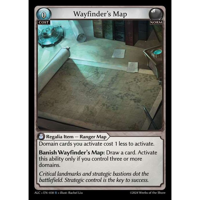 [Alter版] [Norm] Wayfinder's Map [ALC030-R]

[Grand Archive TCG]