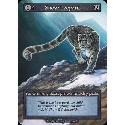 [Air] Snow Leopard [beta-Ordinary]

[Sorcery]