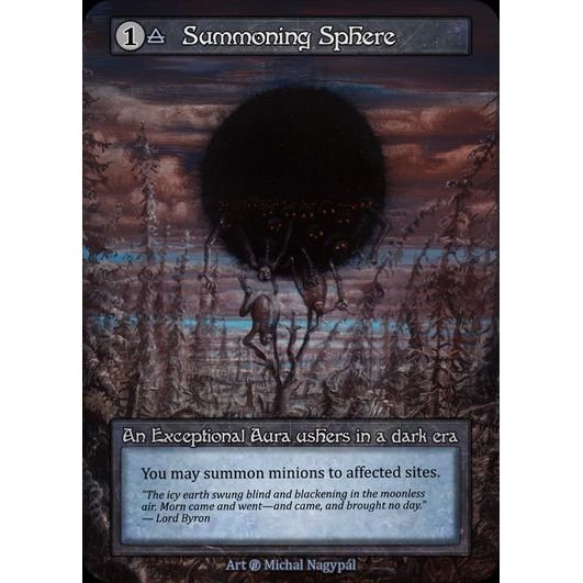 [Air] Summoning Sphere [beta-Exceptional]

[Sorcery]