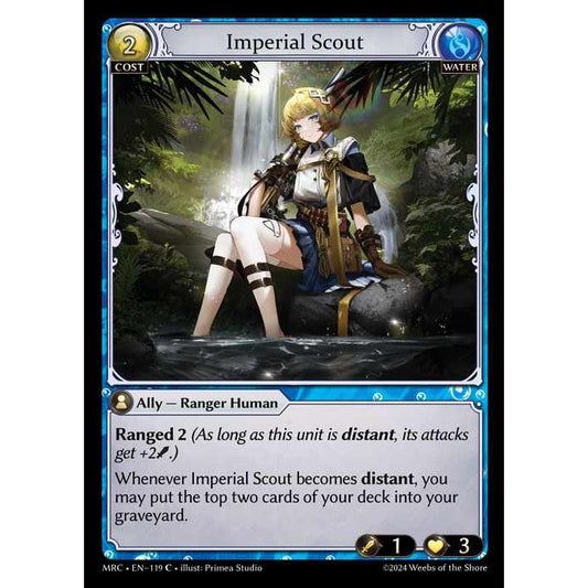 [Alter] [Water] Imperial Scout [MRC119-C]  Mercurial Heart Alter Edition - Grand Archive TCG