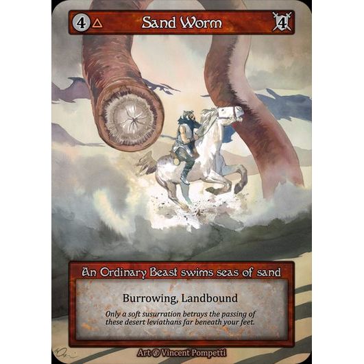 [Fire] Sand Worm [beta-Ordinary]

[Sorcery]