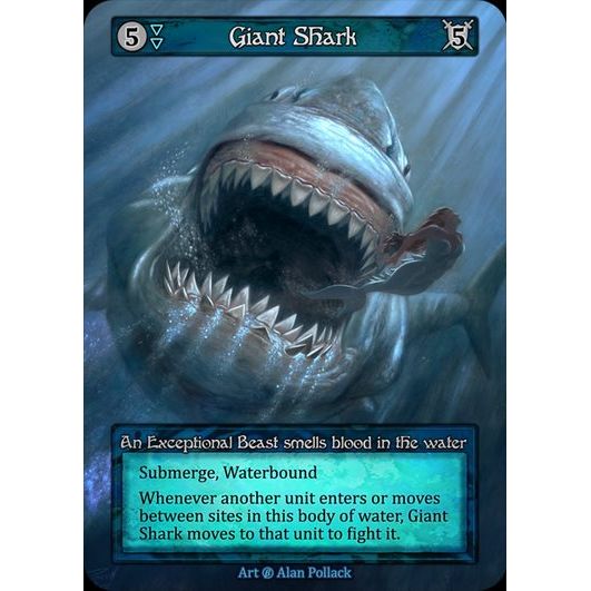 [Water] Giant Shark [beta-Exceptional]

[Sorcery]