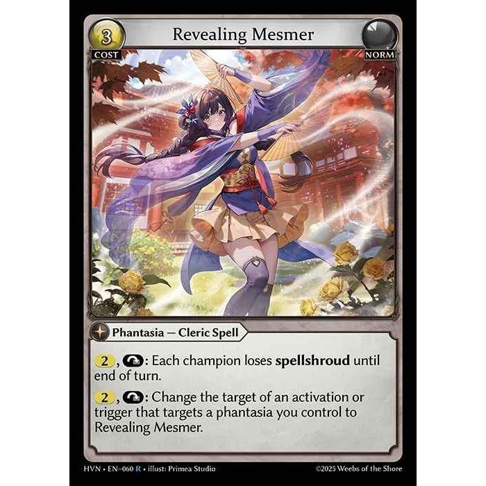 [Norm] Revealing Mesmer [HVN-060-R][Grand Archive TCG]