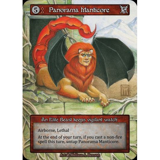 [Fire] Panorama Manticore [beta-Elite]

[Sorcery]