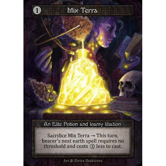 [Artifact] Mix Terra [beta-Elite]

[Sorcery]