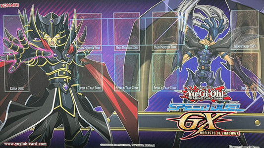 【遊戯王】 プレイマット 覇王十代＆E-HERO マリシャス・デビル (SPEED DUEL) (袋なし)