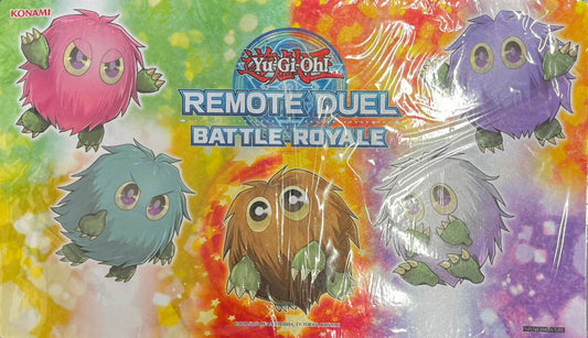 【遊戯王】 プレイマット クリボー5兄弟 (REMOTE DUEL BATTLE ROYAL) (袋あり) [遊戯王]