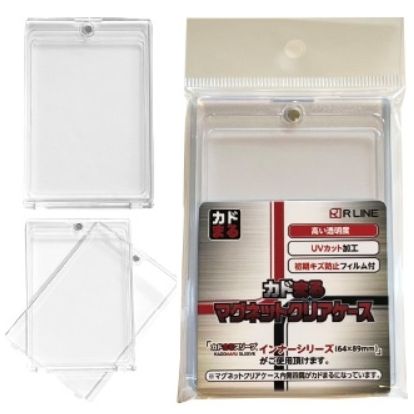 【R LINE】 カドまる マグネットクリアケース