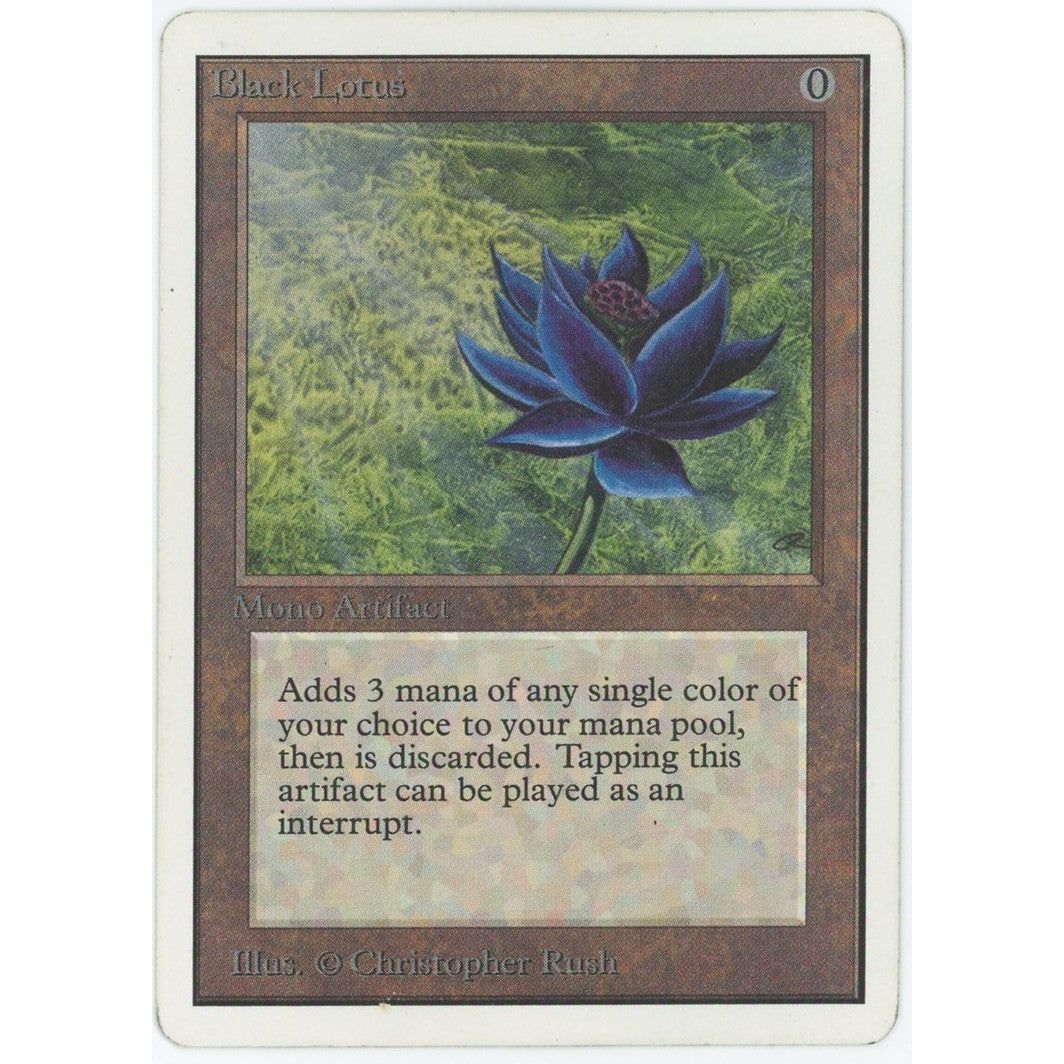 【状態C/ヘビープレイド】 【管理2219】 Black Lotus (R) 2ED [EN] [Magic: the Gathering]