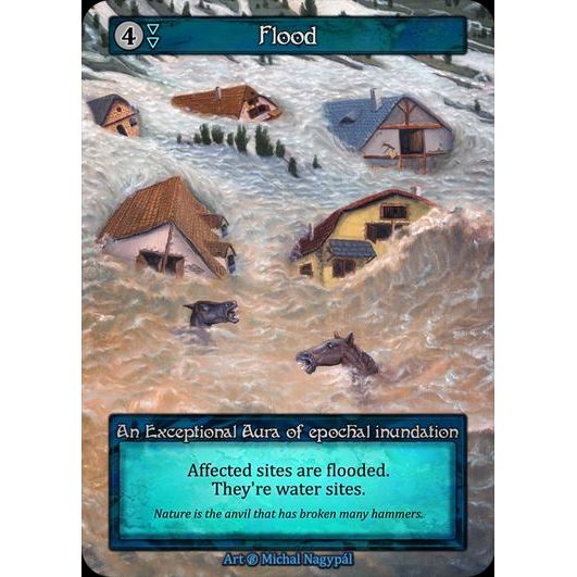 [Water] Flood [beta-Exceptional]

[Sorcery]