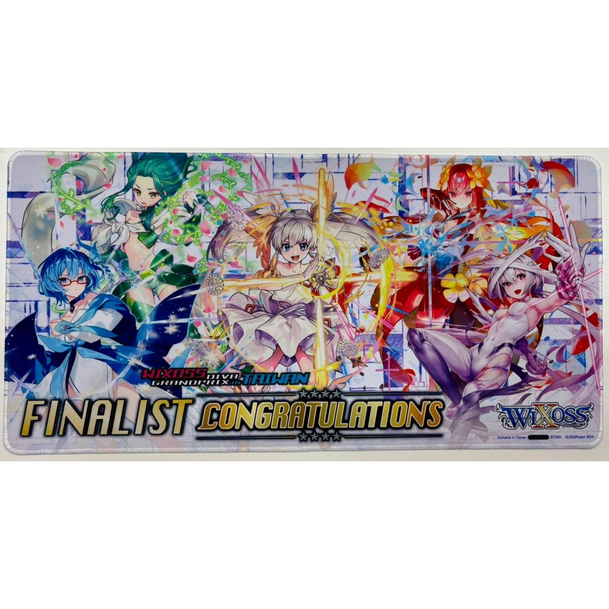 ウィクロス　プレイマット DIVA ALLSTARGRANDPRIXTOP8賞品 未使用】【管理2588】海外ディーヴァグランプリ 準優勝プレイマット