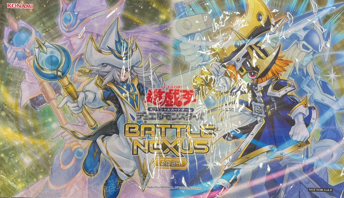 【遊戯王】 プレイマット サイレント・マジシャン・ゼロ＆サイレント・ソードマン・ゼロ (BATTLE NEXUS 2024) (袋あり)[遊戯王]