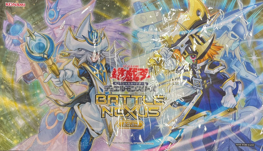 【遊戯王】 プレイマット サイレント・マジシャン・ゼロ＆サイレント・ソードマン・ゼロ (BATTLE NEXUS 2024) (袋あり) [遊戯王]