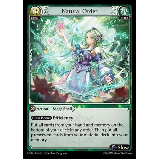 [Tera] Natural Order [HVN-211-SR][Grand Archive TCG]