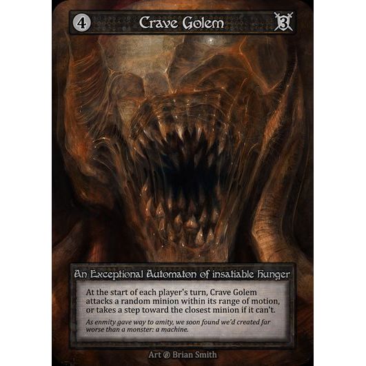 [Artifact] Crave Golem [beta-Exceptional]

[Sorcery]