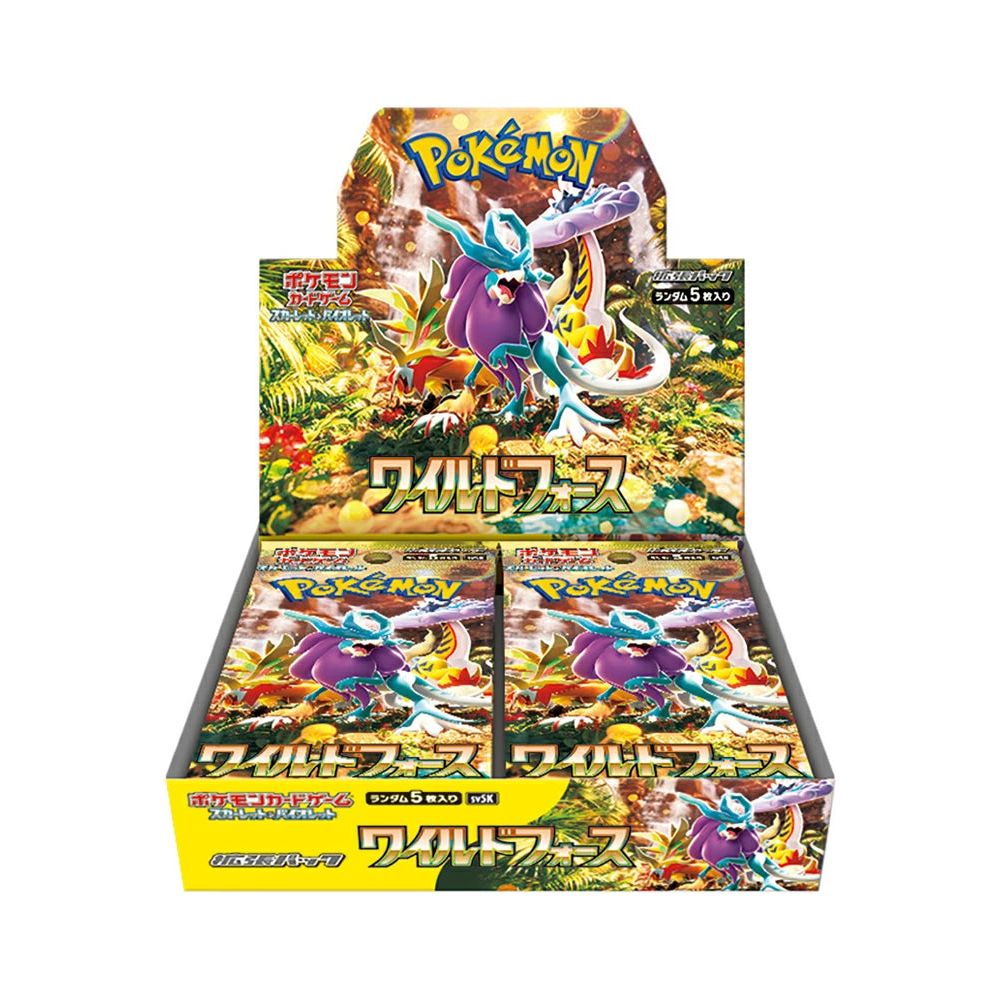 【ポケモンカードゲーム】ワイルドフォース≪BOX≫

(30パック入り)