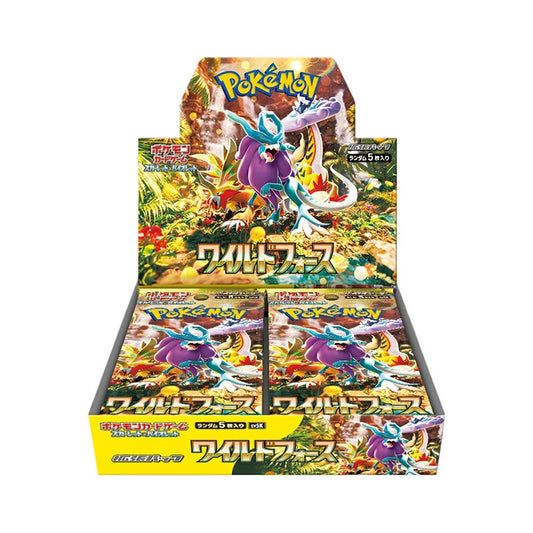 【ポケモンカードゲーム】ワイルドフォース≪BOX≫

(30パック入り)