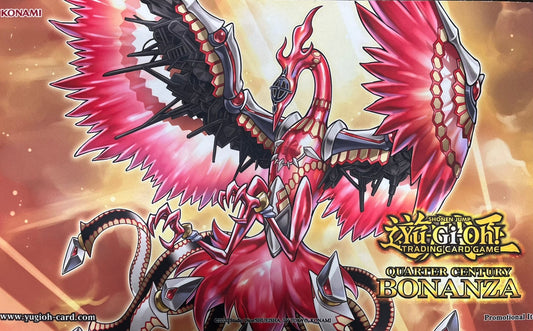 【遊戯王】 プレイマット トロイメア・フェニックス (QUARTER CENTURY BONANZA) (袋なし)