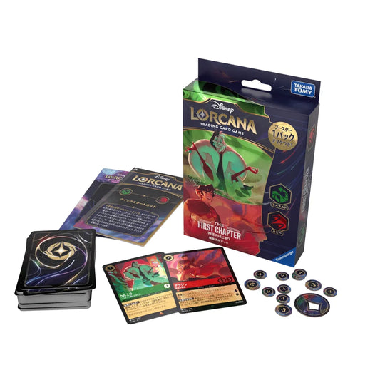 【ディズニー・ロルカナ・TCG】構築済みデッキ THE FIRST CHAPTER 物語のはじまり ≪エメラルド・ルビー≫

[ディズニー・ロルカナ・TCG]