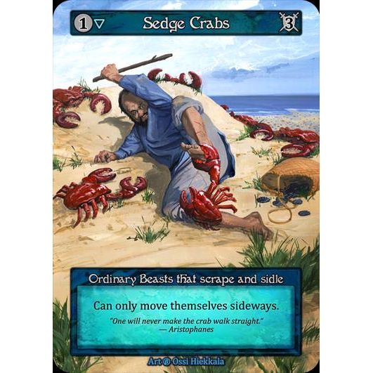 [Water] Sedge Crabs [beta-Ordinary]

[Sorcery]