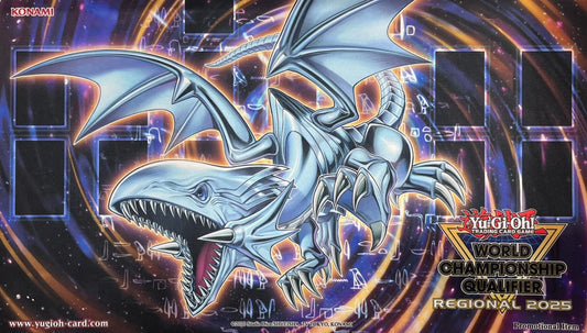 【遊戯王】 プレイマット 心宿りし青眼竜 (WCQ REGIONAL 2025) (袋なし)