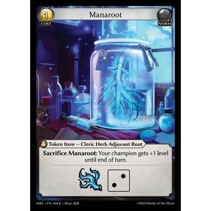 [Alter] [Norm] Manaroot [MRC058-C]  Mercurial Heart Alter Edition - Grand Archive TCG