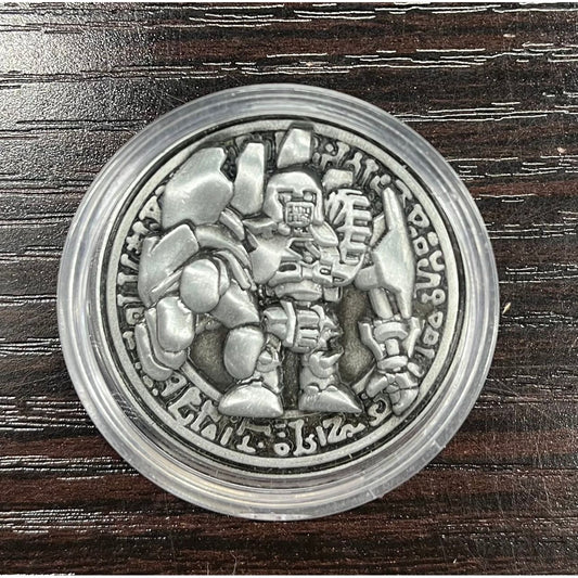 【遊戯王】古代の機械巨人 YCS参加特典 金属製メダル/コイン シルバー[遊戯王]