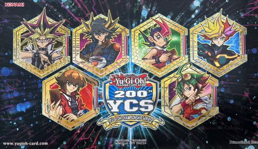 【遊戯王】 プレイマット 歴代主人公 (200th YCS) (袋なし)