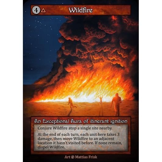 [Fire] Wildfire [beta-Exceptional]

[Sorcery]