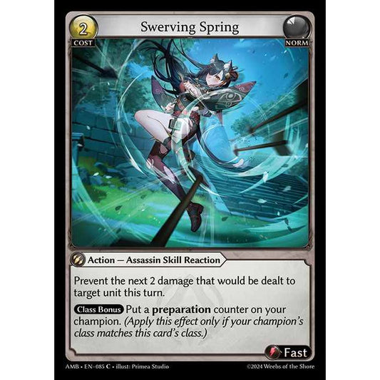 【FOIL】[Norm] Swerving Spring [AMB085-C]

[Grand Archive TCG]