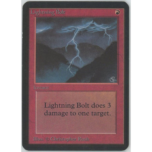 【状態B】【管理1099】稲妻/Lightning Bolt(C)
LEA

[EN][Magic: the Gathering]