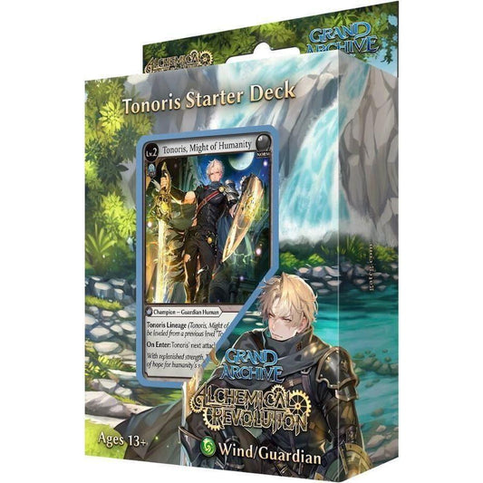 【GRAND ARCHIVE TCG】Starter Deck - Tonoris - Alchemical Revolution 英語版