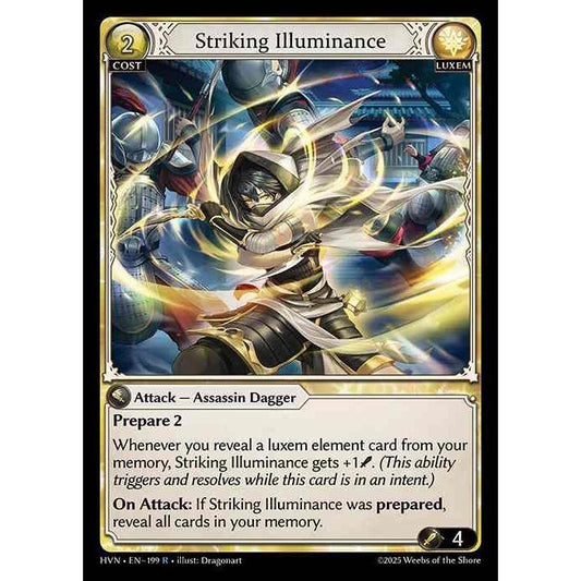 [Tera] Striking Illuminance [HVN-199-R][Grand Archive TCG]