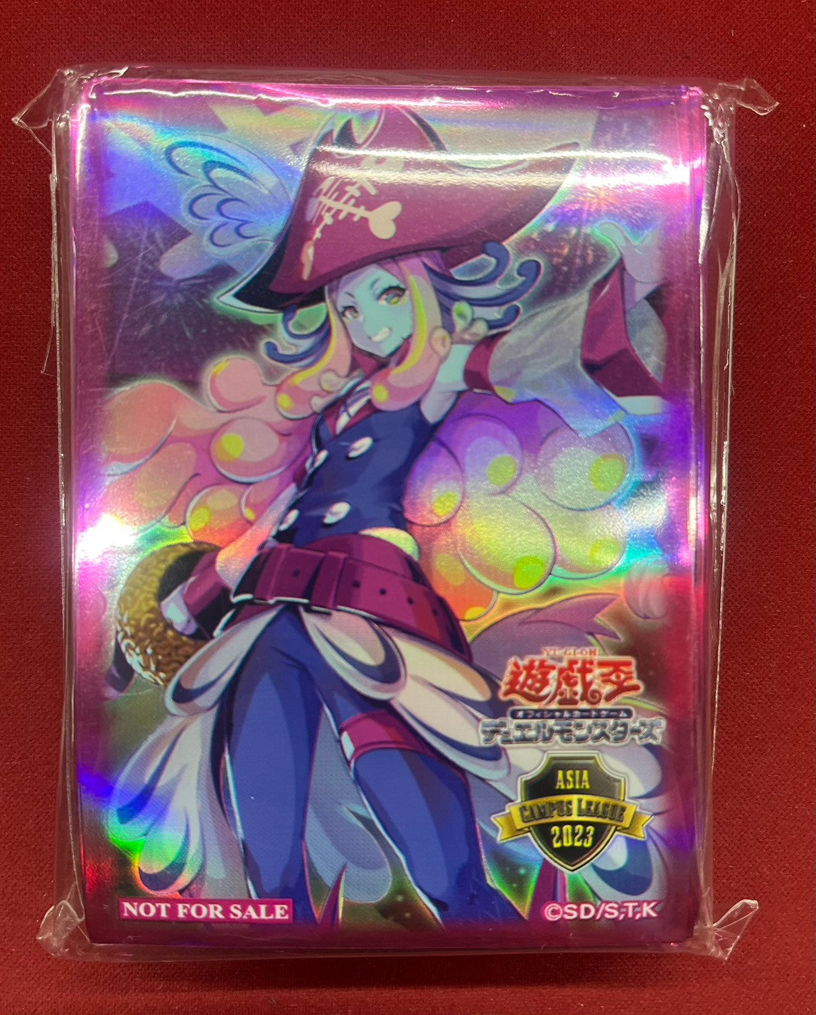 【遊戯王】 スリーブ GPキャプテンキャリー(ASIA CAMPUS LEAGUE) 70枚 《未開封》
