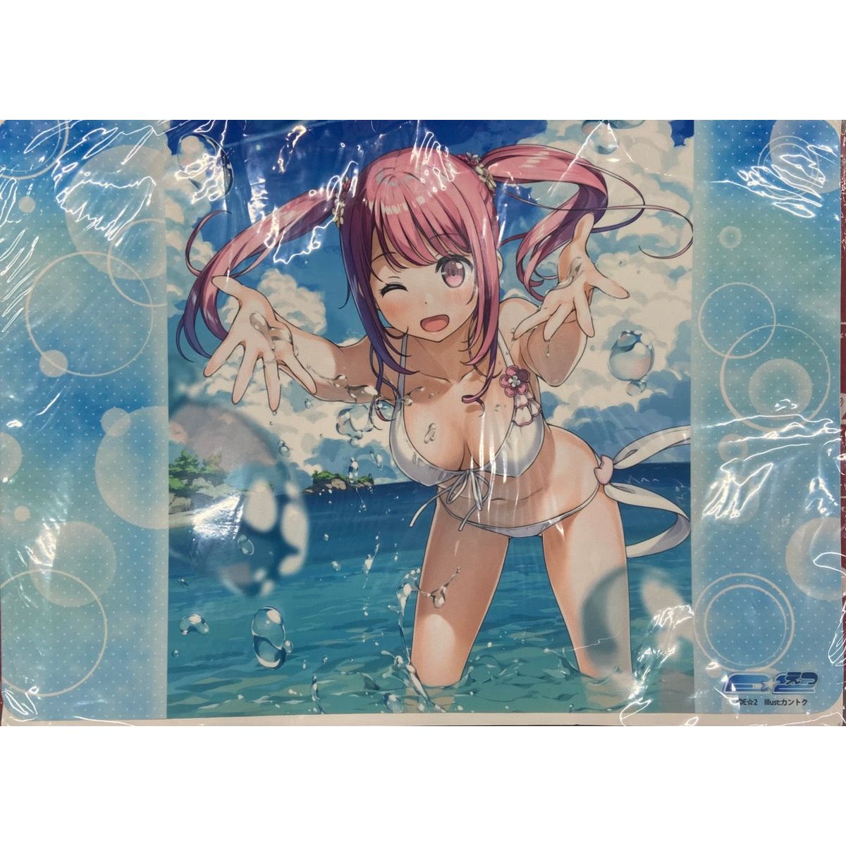 【Z/X】 プレイマット 「無邪気に水遊び くるみ」 ブロッコリートレカアイテムくじEX A賞[サプライ]